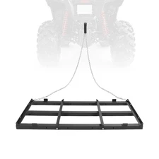 4FT Drag Harrow For Driveway Grader Rake ATV UTV Tractor Mower Yard Lawn Level