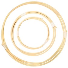 3 Pcs 6 ft Chair Caning Supplies 1/8" 3/16" 1/4" Round Reed Spline Rattan...