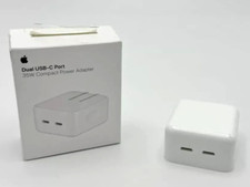 Apple Dual USB-C Port 35W Compact Power Adapter A2571 MNWM3AM/A