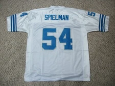 CHRIS SPIELMAN Unsigned Custom Detroit  Sewn New Football Jersey S-3XL All Color