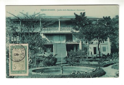 AM1406 AFRICA DIEGO SUAREZ, MADAGASCAR malagasie  HOUSe ANTSIRANE PHILATELIC int
