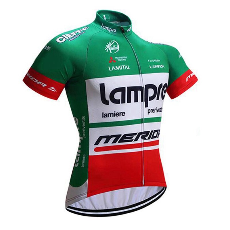Men 2023 Cycling Jersey Team Bike Shirt Short Sleeve Bicycle Tops