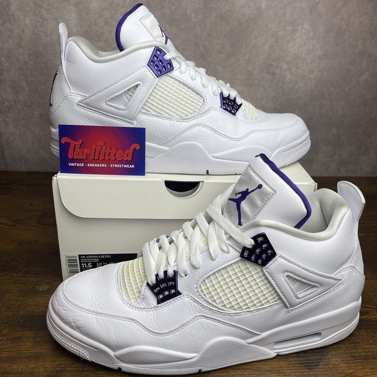 ナイキ/NIKE AIR JORDAN 4 RETRO/27cm Nike Air Jordan 4 Retro Air Jordan 4 Retro 27Cm Wht HQq49 | eBay