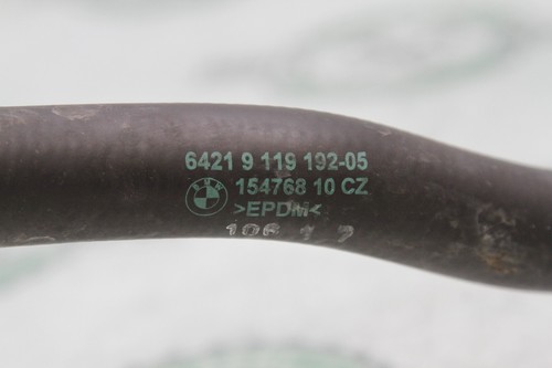 09-19 BMW F01 F02 F10 5 6 7 SERIES 535i UPPER RADIATOR HOSE LINE PIPE OEM - Picture 11 of 11