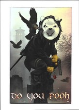 Do You Pooh The Crow Homage Chrome Foil AP6 A171 comic cover