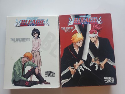 Shonen Jump Bleach DVD Box Set Season One 1 & Two  2 Original and Uncut