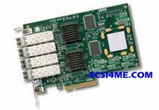 LSI 7404EP-LC PCI-Express 4-Port 4Gb/s FC Fibre Channel Card w/ Transceivers
