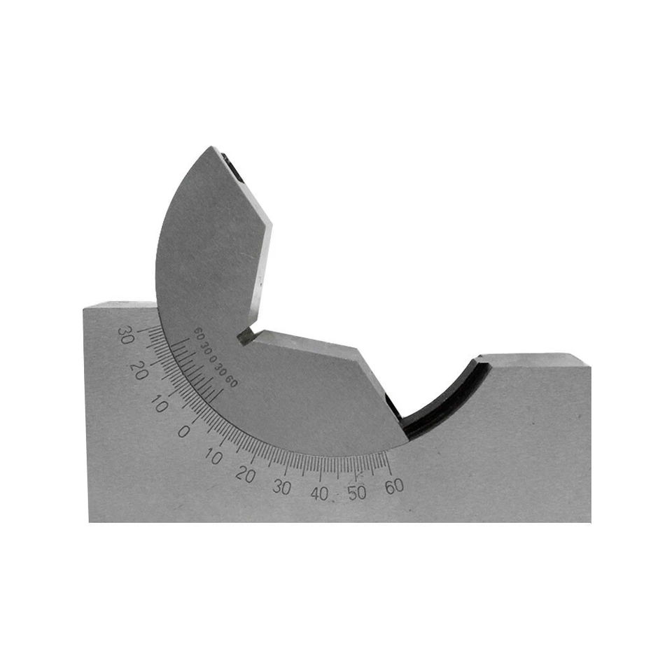3'' x 1'' x 1-1/4'' Precision Adjustable Angle Block 0-60 Degree V Groove Block - Image 2 of 3