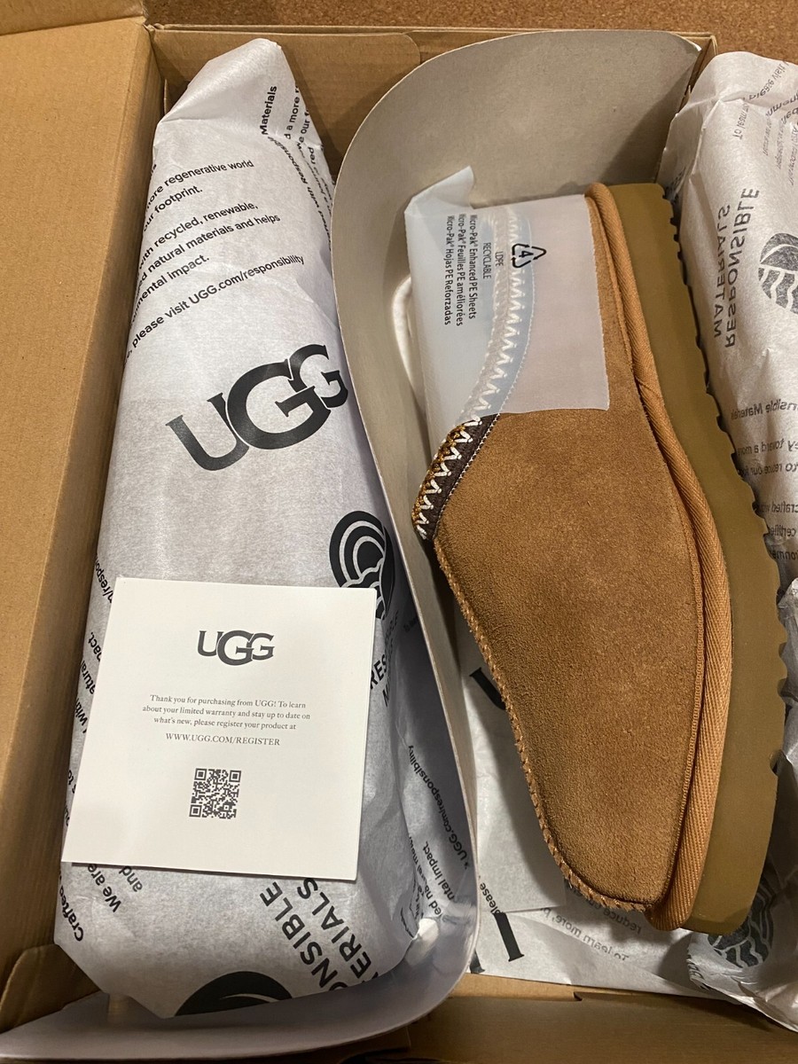 with Box /UGG Tasman Suede upper Slipper Mens Chestnut US 8-10 $_12.JPG?set_id=880000500F main image 3