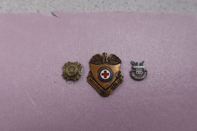 Lot of 3 Vintage U.S. Miltary Pins/Medals