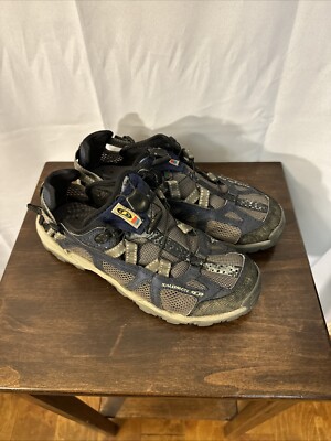 Salomon Tech Amphibian Contragrip Womens 10 Sport Hikers Shoes Blue