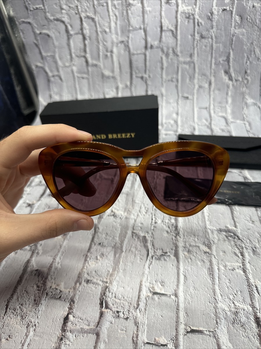 Coco and Breezy Moxi Cat Eye Sunglasses 104/Blonde Tortoise  display picture 1