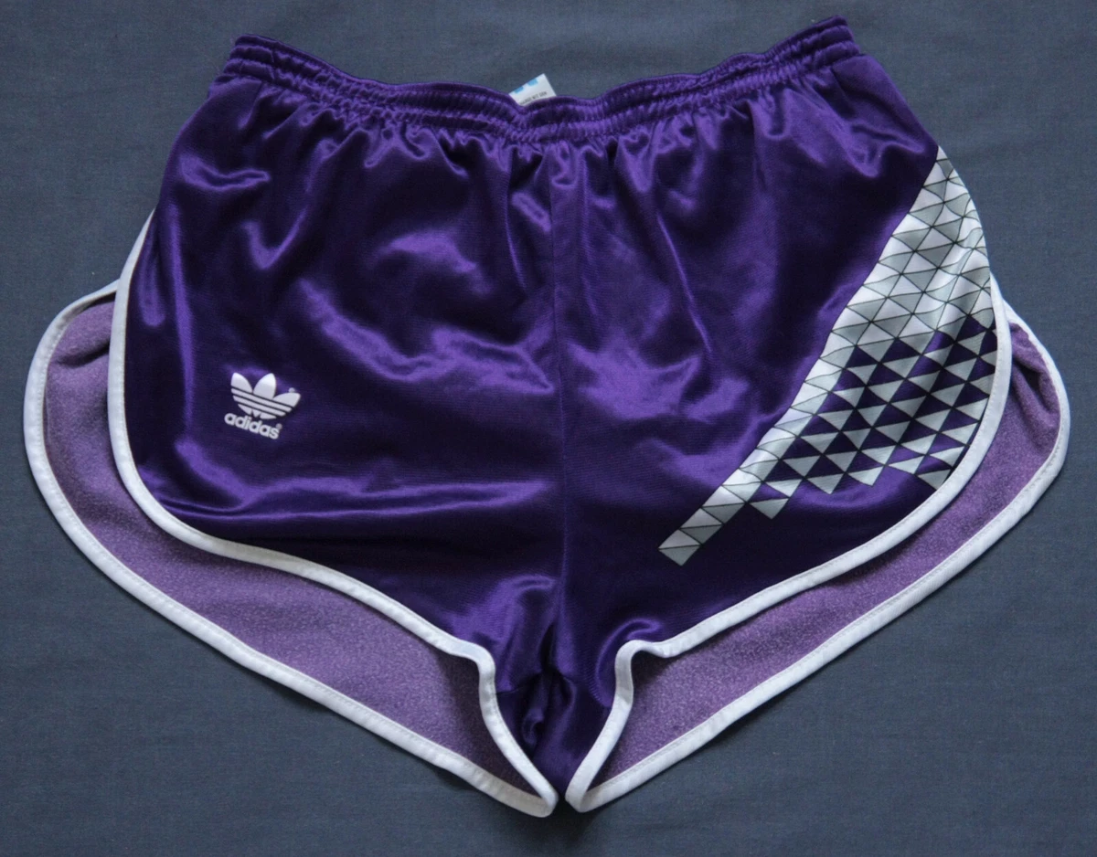 Adidas Nylon Sprinter Shorts Glanz Vintage Football D5 Retro Gay Running 90s M