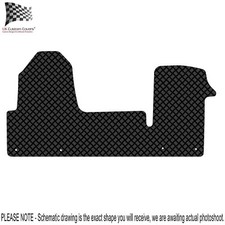 Renault Master Front Floor Mat Rubber Heavy Duty 3Mm (2024 Onwards) 937