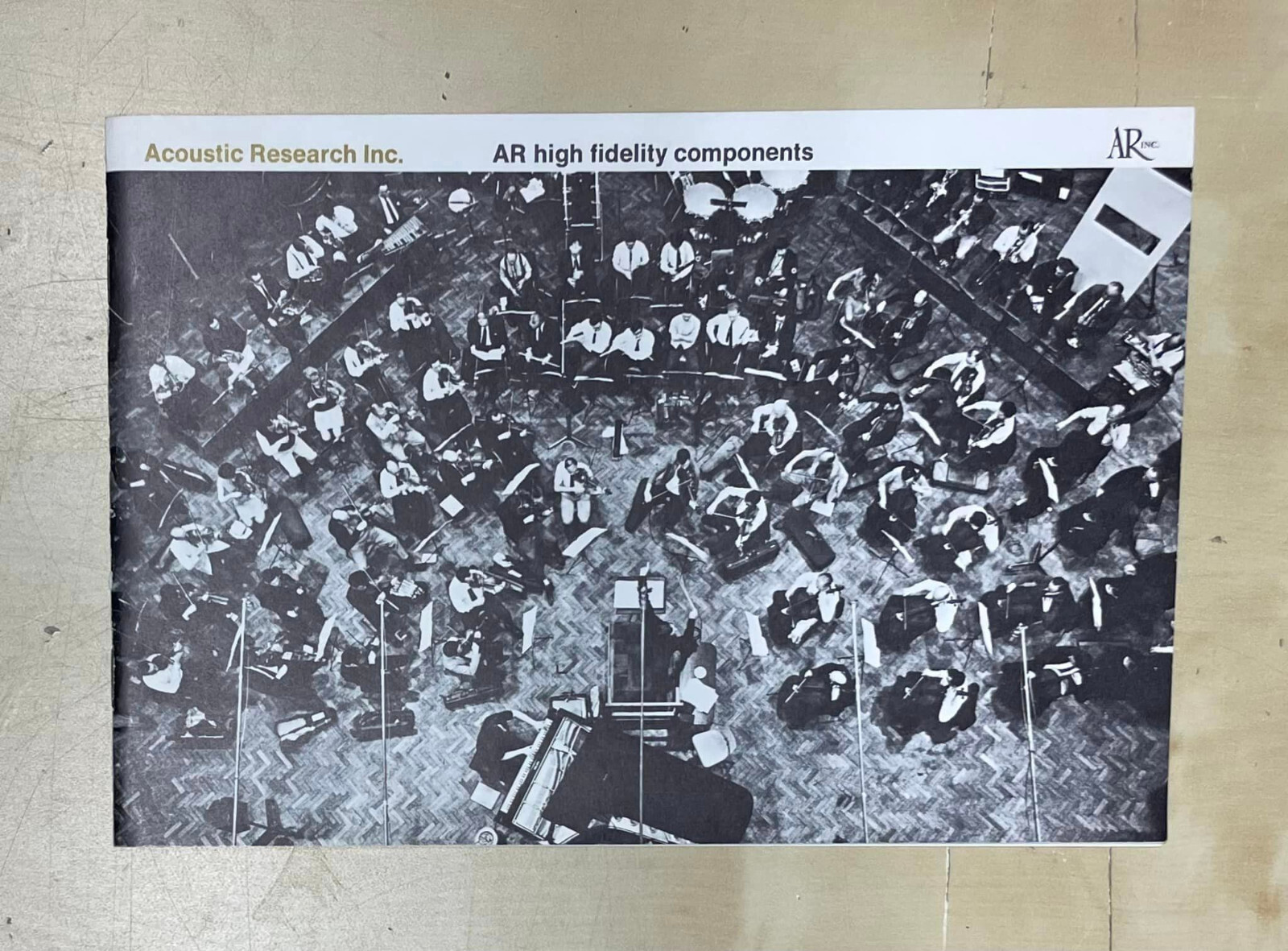 Vintage Original Acoustic Research AR High Fidelity Components Catalog Brochure