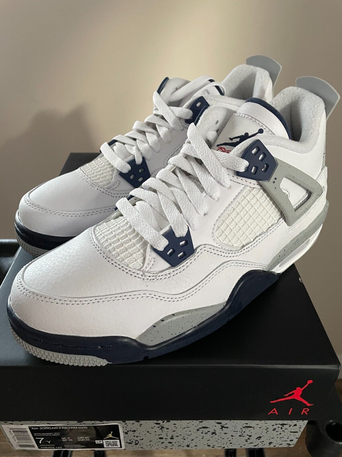 Air Jordan 4 Retro GS 'Midnight Navy