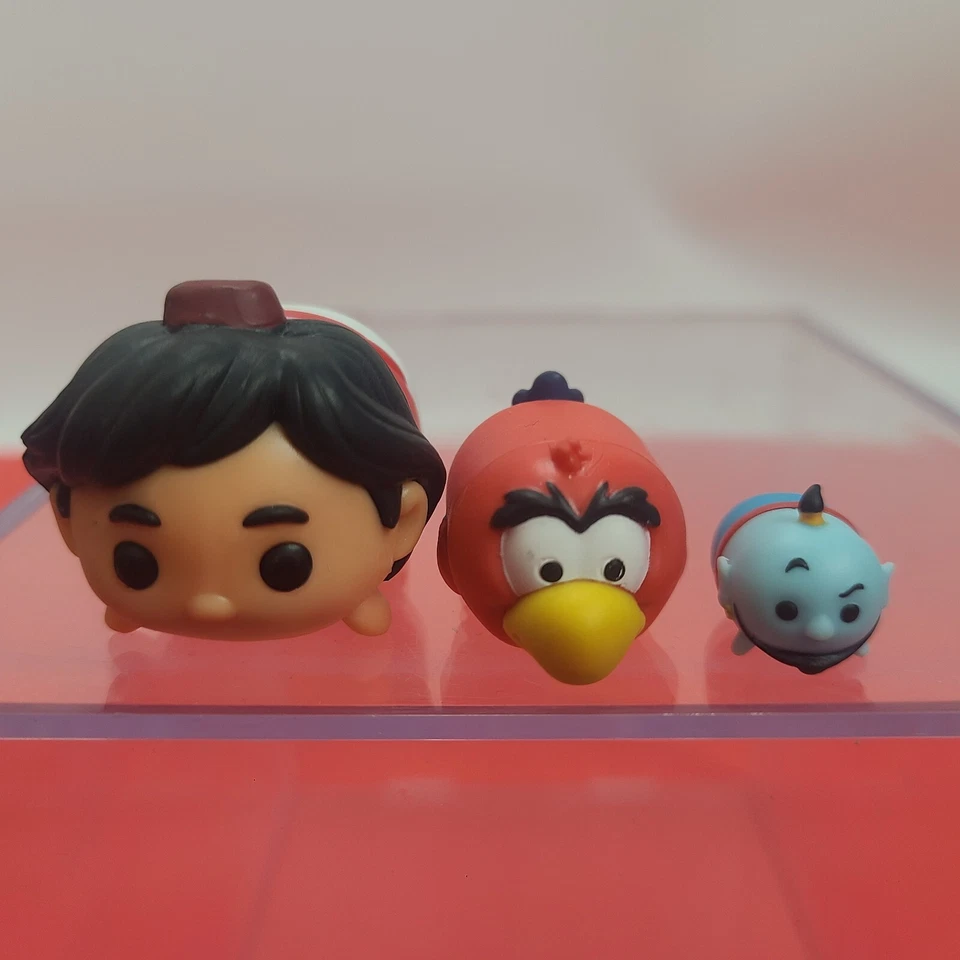 Juego Vinilo Disney Tsum Tsum Aladdin Zazu Genie Foto 2 de 4
