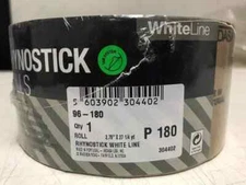 INDASA Rhynostick White Line P 180 Grit Heavy Duty Sanding 1 Roll