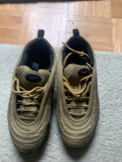 Size 6 Nike Air Max 97 Og Qs Metallic Gold 17 4421 700 For Sale Online Ebay