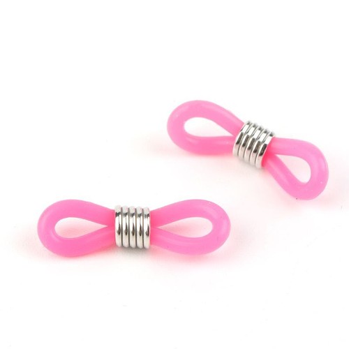 Eyeglasses Spectacles Chain Glasses Retainer Ends Rope Cord Loop Connector 50Pcs - Picture 8 of 30