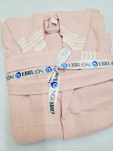 Unisex Bathrobe LUXURY ROBE 100% Cotton multicolor multi sizes Turkish cotton - Picture 3 of 41