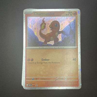 Charmander 047 English 151 Cosmos Holo Black Star Promo Pokemon