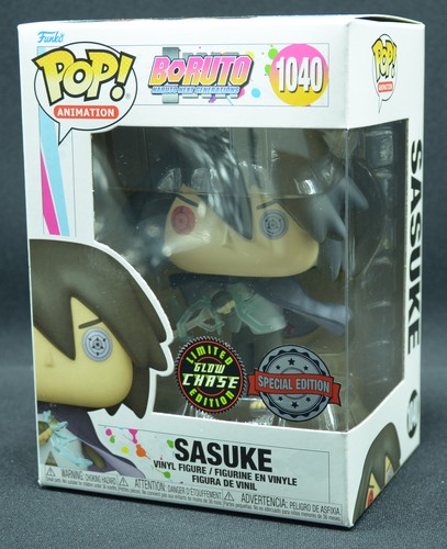 Funko Pop Boruto Sasuke 1040 Spécial Édition Limité Glow Chase Nouveau Ovp