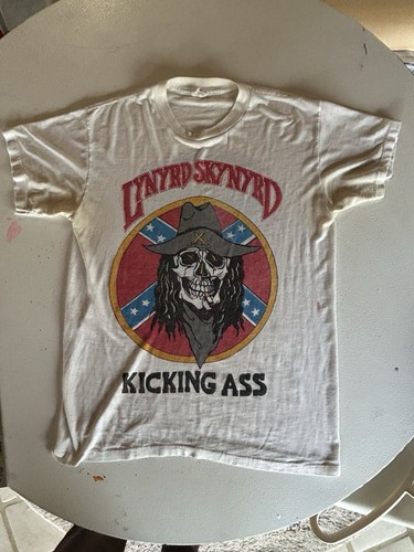 Vintage Lynyrd Skynyrd Shirt 1988 Paper Thin Rare Southern Rock