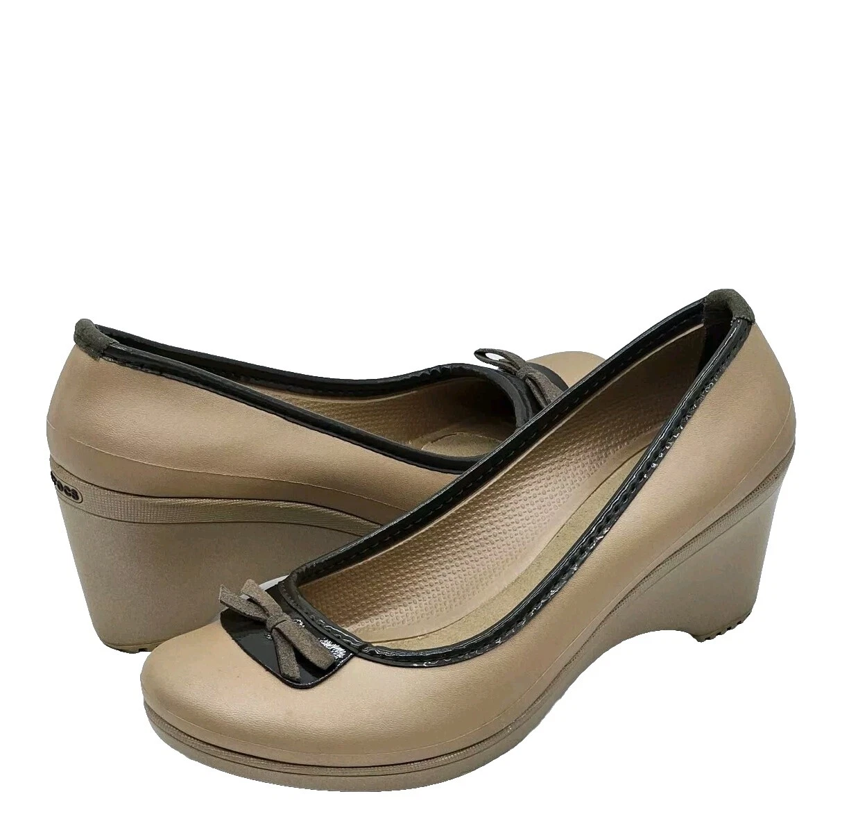 Tacones marrones Crocs para De mujer