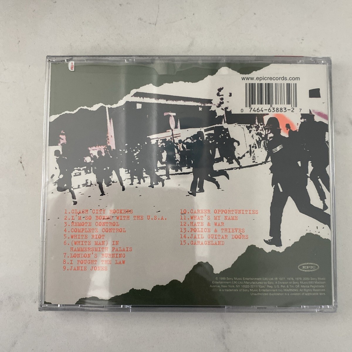 The Clash: Self-Titled U.S. Version [CD] Digitally