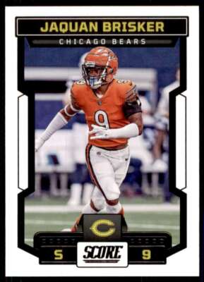 JAQUAN BRISKER 2023 Score #107 NFL Bears  ID:74611