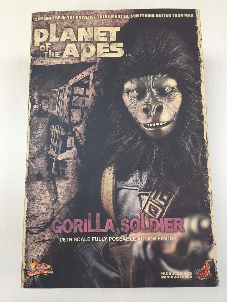 Hot Toys MMS 88 Planet of the Apes Gorilla Soldier 12 inch Action