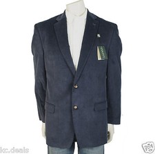 LAUREN RALPH LAUREN MENS CORDUROY JACKET BLAZER MULTISIZES Polo Blue MSRP 275
