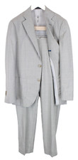 SUITSUPPLY La Spalla Men Grey Melange Wool Suit UK36R Notch Lapel 2Piece I