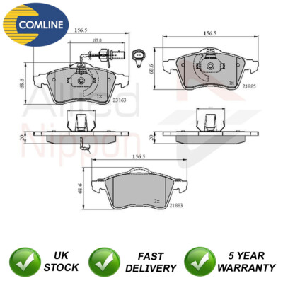 Brake Pads Set Front Allied Nippon Fits VW Transporter 1995-2003 + Other Models
