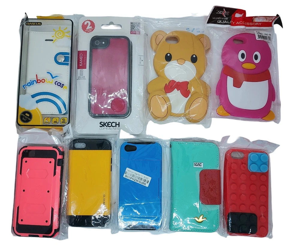 Lot Of 100 Phone Cases iPhone Android Mixed Sytles Wholesale Resale Bulk Lot - Image 3 of 4