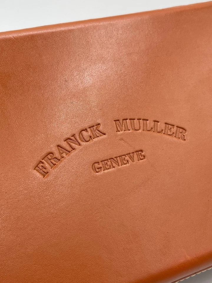 Franck Muller Casablanca scatola orologio marrone watch box Foto 3 de 4