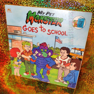 MY PET MONSTER BOOK Carl's Jr Hardees kids meal promo