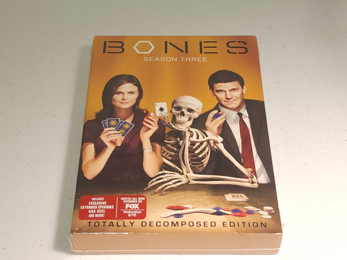 Bones: the Complete Third Season (DVD) NEW SEALED! 24543526025|