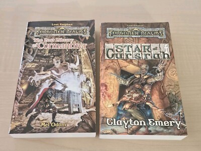 Forgotten Realms Lost empires 2 Novels lot AD&D TSR