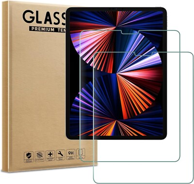 ** IPAD PRO 12,9'' PREMIUM HARTGLAS DISPLAYSCHUTZFOLIE - 3. 4. 5. 6. GEN **