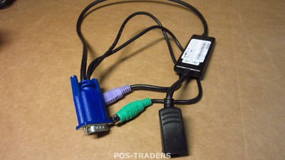 Dell 520-289-001 Ps/2 KVM System Interface Pod Adapter Dp/n 02p459