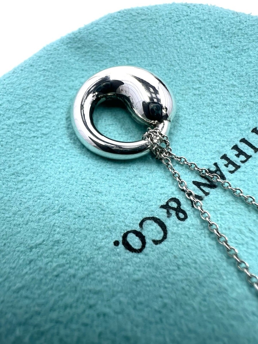 Tiffany & Co Sterling Silver Elsa Peretti Eternal Circle