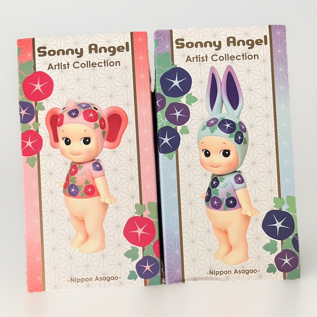 GENUINE SONNY ANGEL Artist Series Nippon Asagao Figure Elephant