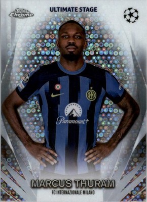 2023-24 Topps UEFA Club Competitions Ultimate Stage Chrome USC27 Marcus Thuram