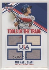 2018 USA Baseball Stars & Stripes Tools of the Trade /299 Mike Siani Michael 1o3