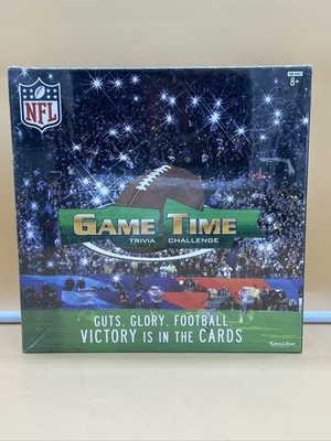 NFL Game Time Trivia Challenge Board Game. 1000 Question. Guts. Glory. Football 