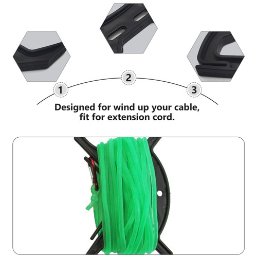10 Pcs Wire Storage Winder Extension Cord of Winding up Holders for Cables - Afbeelding 7 van 12
