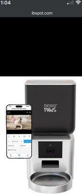 Penthouse Paws Automatic Pet feeder with WiFi And Hd Camera