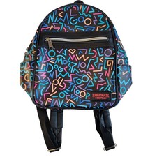FUNKO Stranger Things Mini Backpack Multicolor Womens Zip Adjustable Ret...